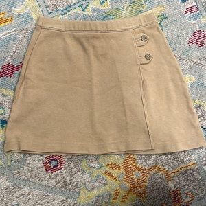 Lands’ End Khaki Skirt, Size 6. Girls Uniform